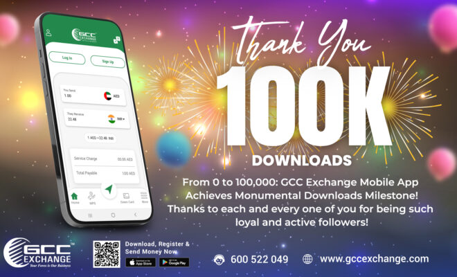 GCC Exchange Mobile App Soars to 100,000 Downloads