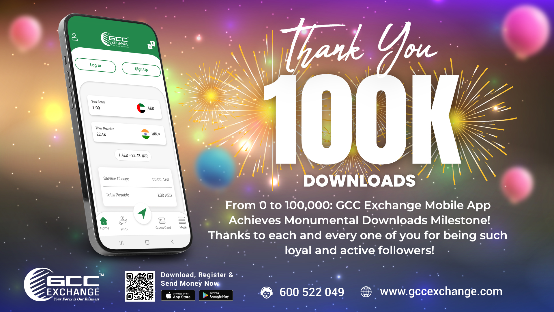GCC Exchange Mobile App Soars to 100,000 Downloads